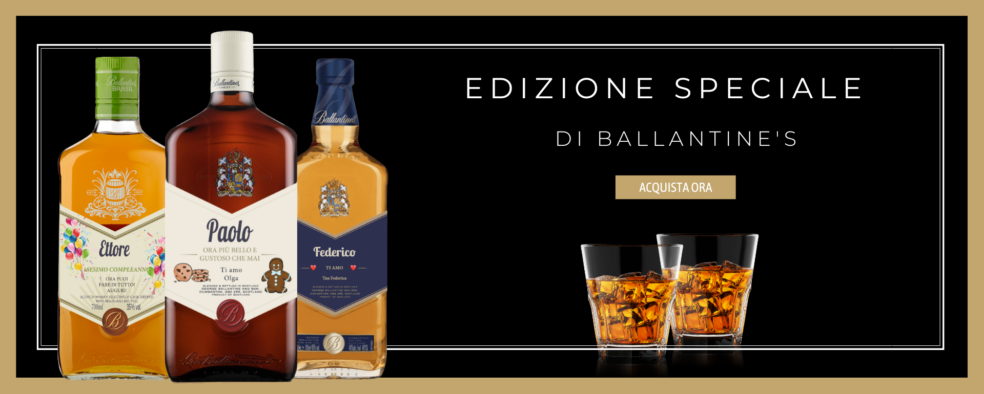 edizione speciale di ballantines